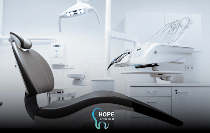 Zahnarzt Sitz für Patienten